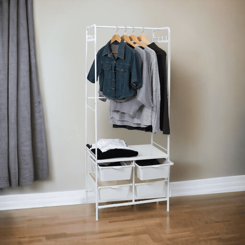 main image for 7 Pilihan Rak Gantungan Baju Besi yang Kuat dan Hemat Ruang