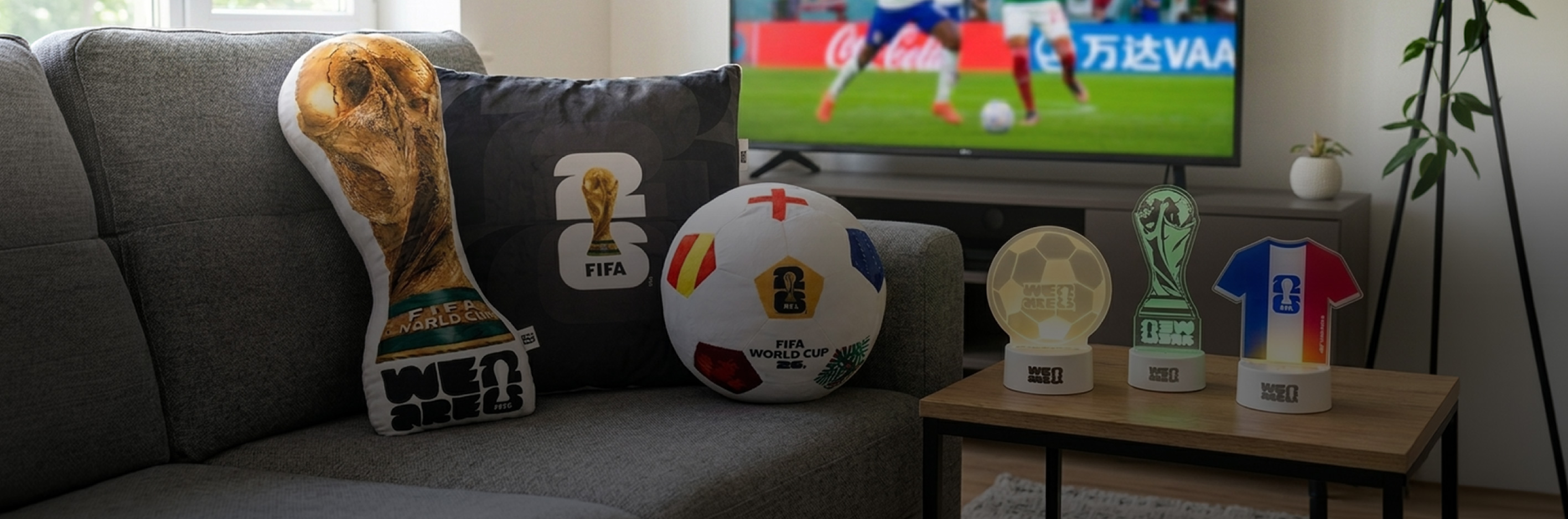 Piala Dunia Sebentar Lagi, Ini Koleksi Merchandise untuk Dukung Jagoanmu