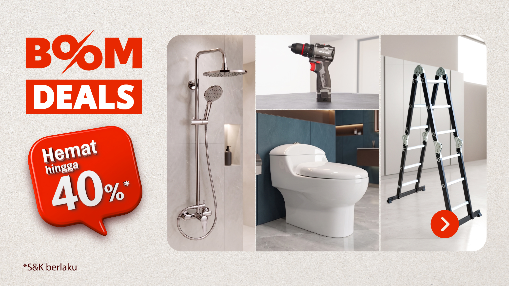 main image for promo Harga turun, saatnya upgrade kebutuhan rumah