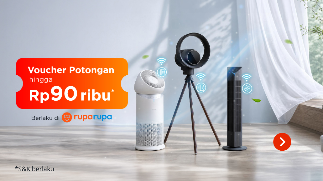 main image for promo SYNC: Koleksi alat pintar untuk kebutuhan rumah