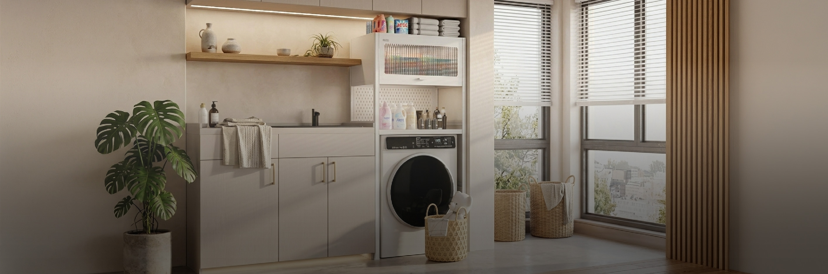 Create a Home Laundry Room with These 5 Essentials