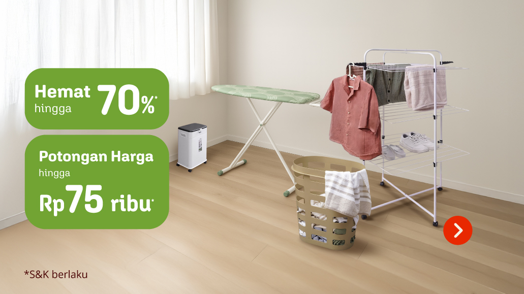 Rutinitas laundry lebih mudah setiap hari