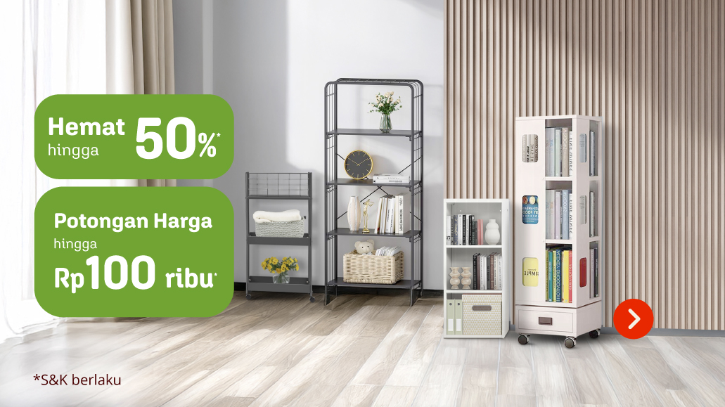 main image for promo STORA: Bebas berantakan, rumah lebih nyaman